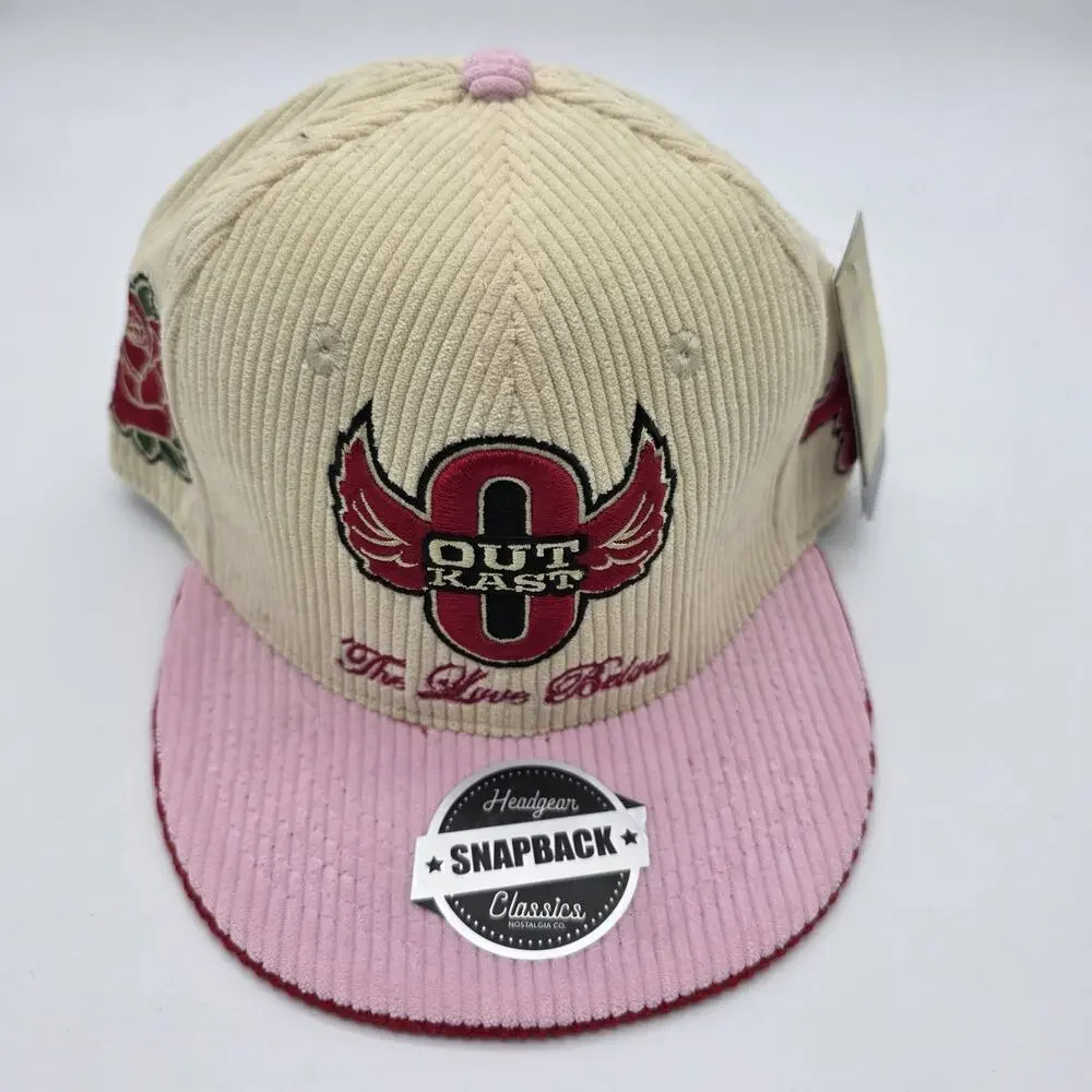 OutKast Speakerboxxx Love Below Headgear Classics Corduroy Snapback Hat NWT